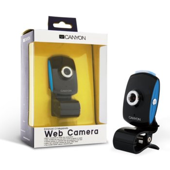 Уеб камера Canyon CNR-WCAM413G1, 1.3Mpix, микрофон