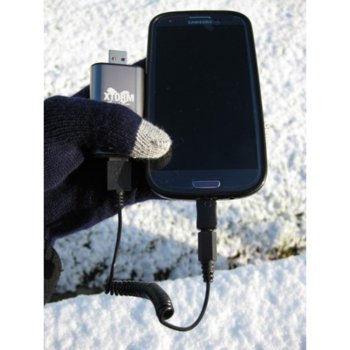 Външна батерия/power bank/ A-solar Memory Power Plug AM502 800 mAh, сребрист | JAR Computers A-solar Memory Power Plug AM502 800 mAh 13314