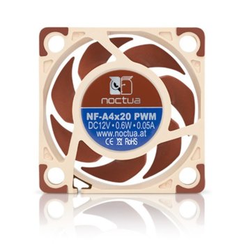 Вентилатор 40mm, Noctua NF-A4x20-PWM, 4-pin PWM, 5000 rpm | JAR Computers Noctua NF-A4x20-PWM