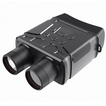 Бинокъл Ermenrich NS200, цифров за нощно виждане, 2.4” TFT дисплей, 1–5x увеличение, 25mm апертура, инфрачервено осветление 3W с 7 нива на яркост, обхват на нощно откриване до 300 метра, захранване с батерии 6x AA, черен image