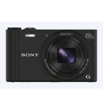 Sony Cyber Shot DSC-WX350, черен