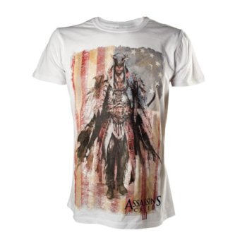 Assassins Creed T-Shirt Concept Art White Size L