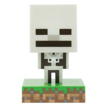 Статуетка Paladone Minecraft Sleton Icon Lamp BDP, бяла | JAR Computers Paladone Minecraft Sleton Icon Lamp BDP
