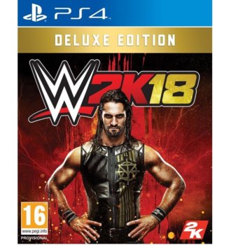 Игра за конзола WWE 2K18 Deluxe Edition, за PS4 | JAR Computers WWE 2K18 Deluxe Edition