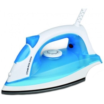 Ютия Rosberg R51050AT, тефлонова плоча, 2200W, син/бял | JAR Computers Rosberg R51050AT