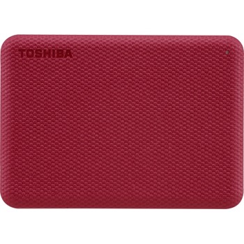 Твърд диск 4TB, Toshiba Canvio Advance (V10)(червен), външен, 2.5" (6.35 cm), USB 3.2 Gen 1 | JAR Computers Canvio Advance (V10) 4TB red