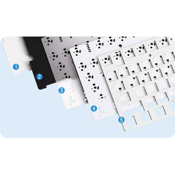 клавиатура aula f75 reaper switch us white