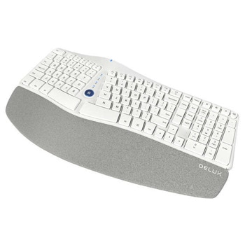 Клавиатура Delux GM901D бяла
