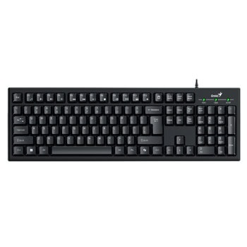 Клавиатура Genius KB-100, черна, USB | JAR Computers Клавиатура Genius KB-100 черна