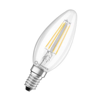 LED крушка Ledvance Classic B 40 Filament DIM P 827 Clear, E14, 4.8W, 470lm, 2700K | JAR Computers Ledvance AC32336