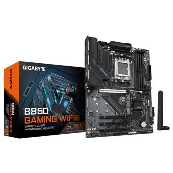 Дънна платка GIGABYTE B850 GAMING WIFI6, B850, AM5, DDR5, PCI-E 5.0, (DP&HDMI), 4x SATA 6Gb/s, 3x M.2, 1x USB 3.2 Gen 1, 1GbE LAN, Wi-Fi 6, Bluetooth 5.3, ATX | JAR Computers дънна платка gigabyte b850 gaming wifi6