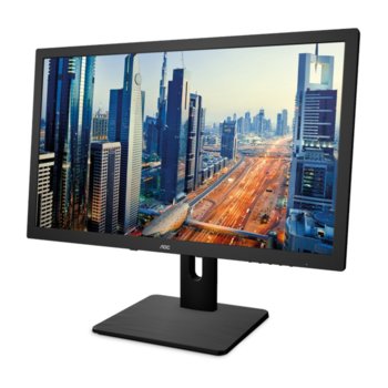 Монитор AOC E2275PWQU, 21.5" (54.61 cm), TN панел, 2ms, Full HD, 1000:1, 250cd/m2, DVI, DisplayPort, HDMI | JAR Computers AOC E2275PWQU