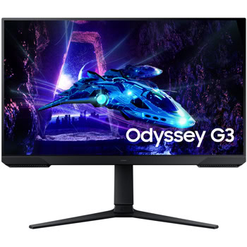 Монитор Samsung Odyssey G3 G30D LS-27DG300EU (2024), 27" (68.58 cm) VA панел, 180Hz, Full HD, 1ms (MPRT), 3000:1, HDR10, 250cd/m2, DisplayPort, HDMI | JAR Computers Samsung Odyssey G3 G30D LS27DG300EUXEN