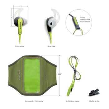 Bose SIE2i sport headphones for iPhone/iPod/iPad