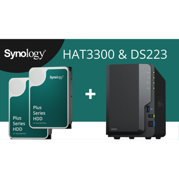 Synology DS223/2XHAT3300-6T