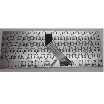 Клавиатура за лаптоп Acer, съвместима със серия Aspire V5-471 V5-431 M5-481, без рамка, черна, US/UK, с кирилица | JAR Computers Клавиатура за Acer Aspire V5-471/431 M5-481 US/UK