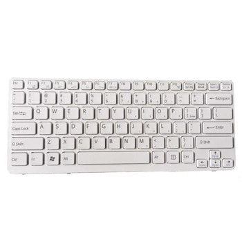 Клавиатура за SONY VAIO SVE14, бяла, US с кирилица | JAR Computers KBD for SONY VAIO SVE14 US
