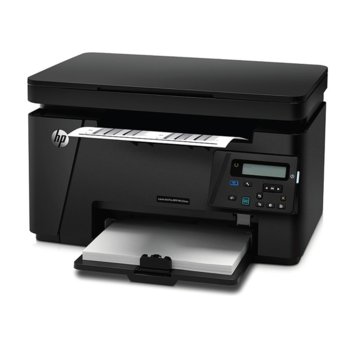 HP LaserJet Pro MFP M125nw, монохромен лазерен принтер/копир/скенер, 600x600dpi, 20стр/мин, 128MB, WiFi 802.11n & LAN, USB | JAR Computers HP LaserJet Pro MFP M125nw CZ173A