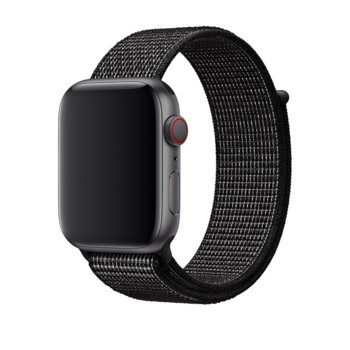 Apple Watch 44mm Nike Band:Black Nike Sport Loop