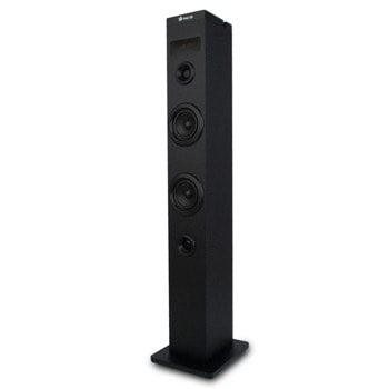 Тонколона NGS Tower Sky Charm, 2.0, 50W, безжична (Bluetooth), AUX, USB, FM радио, черна | JAR Computers NGS Tower Sky Charm SKYCHARM