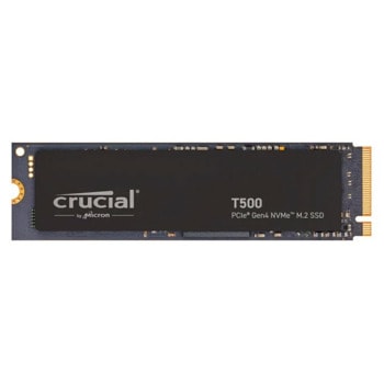 Памет SSD 1TB, Crucial T500, NVMe, M.2 (2280), скорост на четене до 7300MB/s, скорост на запис до 6800MB/s | JAR Computers Памет SSD 1TB Crucial T500 CT1000T500SSD8