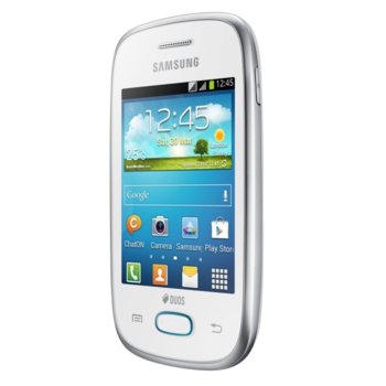 Samsung Smartphone GT-S5312 Pocket NEO DUOS бял, 3"(7.62 cm), 4GB RAM, 0.512 GB, 2 MPix camera, Android, 4.1 | JAR Computers Samsung Smartphone GT-S5312 Pocket NEO DUOS White