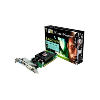 GF 8400GS, 256MB PCI-E, DDR2, 64bit, DVI, TV Out