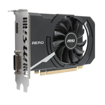 Видео карта Nvidia GF GT1030, 2GB, MSI AERO ITX OC, PCI-E 3.0, GDDR5, 64 bit, HDMI, DVI-D | JAR Computers MSI GT1030 AERO ITX 2G OC