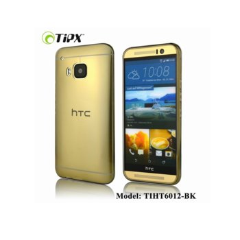 Tipx Ticon Case HTC One 3 M9, черен/прозрачен