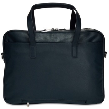 Knomo Hanover Slim Leather Laptop Briefcase 14