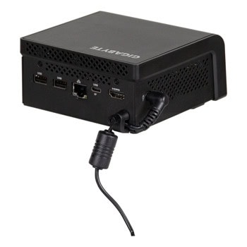 мини компютър barebone gigabyte brix gb-btip-n250