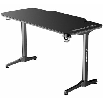 Компютърно бюро Ultradesk Frag (UDESK-FG-BK), 140 x 66 x 75 cm, държач за слушалки, стойка за чаша, поставка за геймпадове, 2x USB 3.0, черно | JAR Computers Ultradesk Frag UDESK-FG-BK