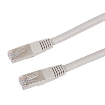 Пач кабел VCom, S/FTP, Cat 6, екраниран, 10m, сив | JAR Computers VCom S/FTP Cat 6 10m NP632-10m