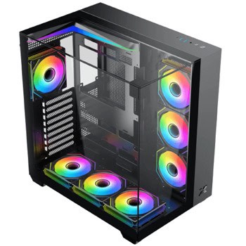 кутия xigmatek aqua v 7 argb fans en49071