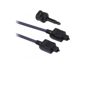 Кабел оптичен HAMA ODT-ODT, SPDIF(м) към SPDIF(м),(+ 3.5мм преходник), 10м | JAR Computers HAMA ODT-ODT+ 3.5мм преходник, 10м