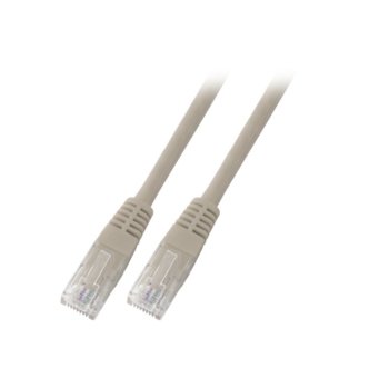 Пач кабел UTP EFB Elektronik, 0.5m, Cat 5E, сив | JAR Computers EFB Elektronik RJ45 U/UTP Cat.5e 0.5m greK8456.0.5