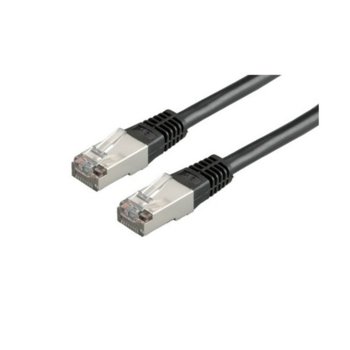 Пач кабел Roline S/FTP, Cat.6, 10m, черен | JAR Computers Roline S/FTP Cat.6 10m 21.99.1385