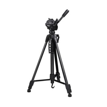 Трипод Hama Star Black 04469, мин/макс. височина 60-153 см, 3кг товароносимост, алуминиев, черен | JAR Computers Hama Star Black 04469