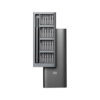 Отвертка Xiaomi Mi Precision Screwdriver Kit (BHR4680GL), комплект, 24 накрайника, магнитна кутия, черна | JAR Computers Xiaomi Mi Precision Screwdriver Kit BHR4680GL