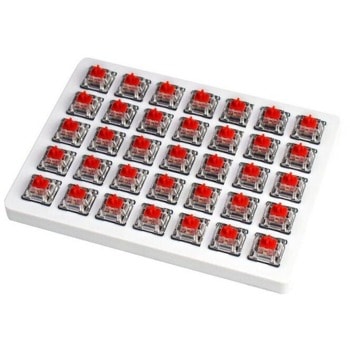 Суичове за механична клавиатура Keychron Red, Switch Set 35 броя, червени image