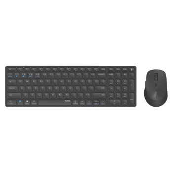 Комплект клавиатура и мишка Rapoo 9700M Black
