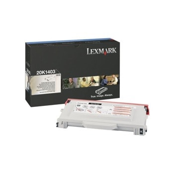 Tонер касета за LEXMARK C510, Чере