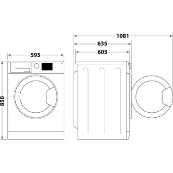 Whirlpool FFWDD 1076258 SV EE