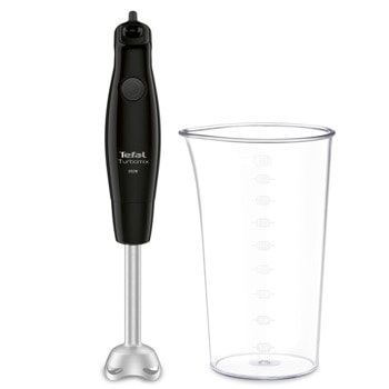 Ръчен пасатор Tefal HB121838 Turbomix, 350W, 1 скорост, 2 остриета Zelkrom, черен | JAR Computers Tefal Turbomix black HB121838