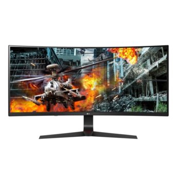 Монитор LG 34GL750-B, 34" (86.36cm) IPS панел, 144Hz, UWHD, 5ms, 300cd/m2, Display Port, HDMI | JAR Computers LG 34GL750-B