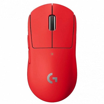 Мишка Logitech Logitech G Pro X Superlight Red (910-006784), оптична (25 400 dpi), безжична, USB, 5 бутона, червена | JAR Computers Logitech G Pro X Superlight Wireless Mouse Red