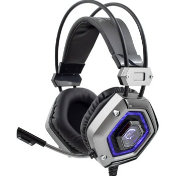 слушалки white shark lion сребристи