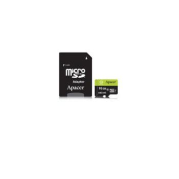 Apacer 16GB MicroSDHC Class 10 AP16GMCSH10U3-R