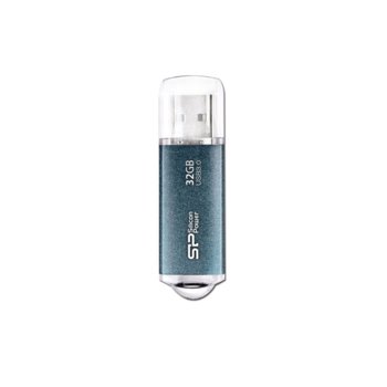 Памет 32GB USB Flash Drive, Silicon Power Marvel M01, синя, USB 3.0 | JAR Computers 32GB Silicon Power Marvel M01 SP032GBUF3M01V1B