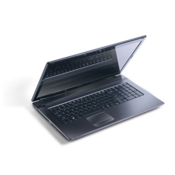 Лаптоп 17.3" (43.94 cm) ACER AS7750ZG-B966G75Mnkk, двуядрен Pentium® B960 2.2GHz, HD+ LED Display & AMD HD7670M 1GB (HDMI), 6GB, 750GB, DVDRW, 802.11n, camera, Linux, 3.3kg, 1г. | JAR Computers 17.3" (43.94 cm) ACER AS7750ZG-B966G75Mnkk
